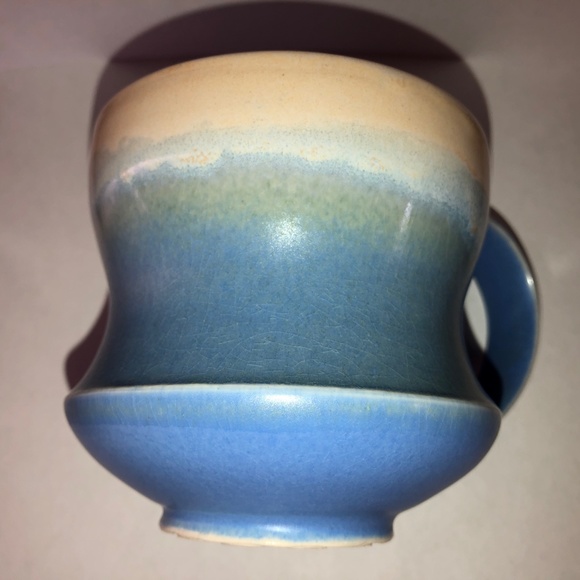 HANDMADE Coffee Mug Tea Cup Dipped Porcelain w/ Lace Mandala Base One-of-a-Kind - Picture 5 of 14